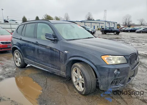 2011 BMW X3 xDrive35I из США, поврежденный, VIN 5UXWX7C57BL735404
